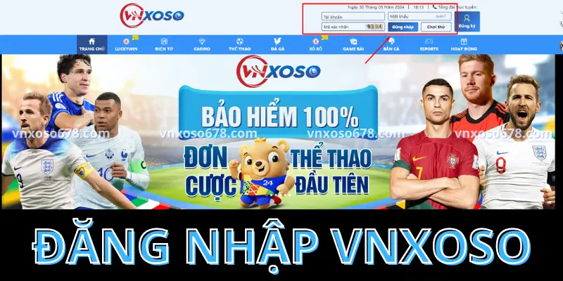 Đăng nhập VNXOSO nhận ưu đãi hấp dẫn